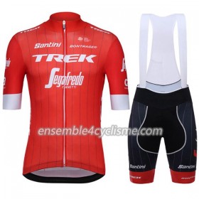 Tenue Maillot + Cuissard à Bretelles 2018 Trek-Segafredo N001